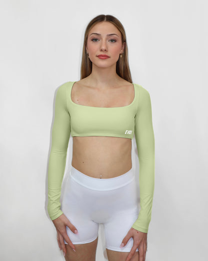 Core Long Sleeve Crop