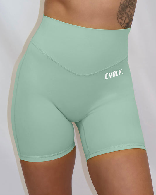 Rise Midi Shorts